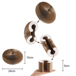 Faltbares Katzen spielzeug mit einem Bell Wear-Resistant Non-Shedding <span class=keywords><strong>Cat</strong></span> Scratch Board Perfektes Werkzeug für <span class=keywords><strong>Cat</strong></span> Trees & Scratcher Board - Product Image 2