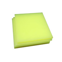 Feuille de polyuréthane PU transparente Feuille de moulage en plastique plat d'uréthane pour les applications de feuille de caoutchouc de silicone polyester
