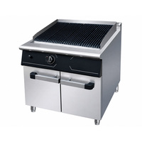 Gril radiant électrique JUSTA, base d'armoire, acier inoxydable de qualité 304, 5000-10000W, pour restaurant et hôtel