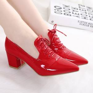 Sandalias de princesa de fiesta diaria de <span class=keywords><strong>charol</strong></span> para mujer, zapatos de princesa para mujer - Product Image 1