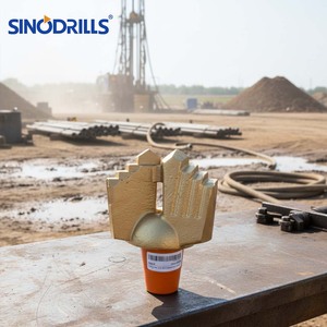 ดอกสว่านเจาะหิน SINODRILLS ขนาด 5 นิ้ว (127 มม.) แบบ 3 ปีก ชนิด Step Type Drag Bit ราคาสำหรับการเจาะแบบหมุน - Product Image 2