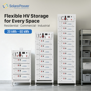 Batería de Litio Lifepo4 de Alto Voltaje para Energía Solar Solara Power Stack, 20kwh, 30kwh, 40kwh, 50kwh, 60kwh, 70kwh, 80kwh, 100kwh - Product Image 2