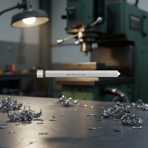 Broca de Carburo Fervous de 6.35 x 77 mm para Máquinas Herramienta - Product Image 3