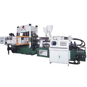 Máquina de Moldeo por Inyección Automática de Botas de Lluvia de Doble Color y Tipo Rotatorio de 8 Estaciones. - Product Image 1