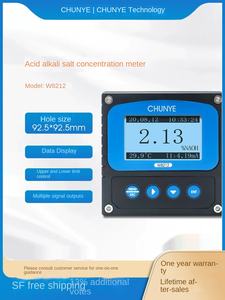 Medidor de pH Chunye Detector de Concentração de Ácido, Alcalino e Sal Sensor de Turbidez de Qualidade da Água Online Alta Precisão Eletrodo 485 Preto - Product Image 1