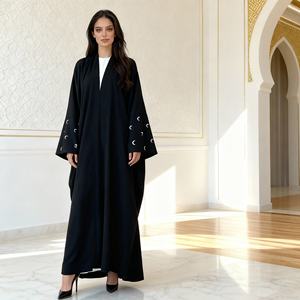 Abaya Premium para Mujeres Musulmanas con Tela de Alta Calidad, Diseño Personalizado y Opciones OEM - Product Image 3