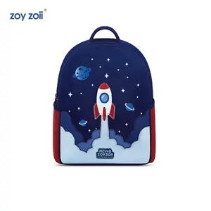 Mochila escolar Zoyzoii para estudantes de escola primária com design exclusivo, mochila escolar para crianças de 6 a 12 anos, ideal para viagens ao ar livre