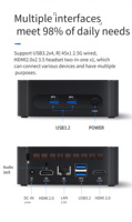 ZX03 para Intel Celeron Alder Lake N95 Mini PC Windows 11 Gamer SSD WIFI BT4.2 M.2 DDR4 Enchufe Europeo Nuevo con Gráficos Integrados