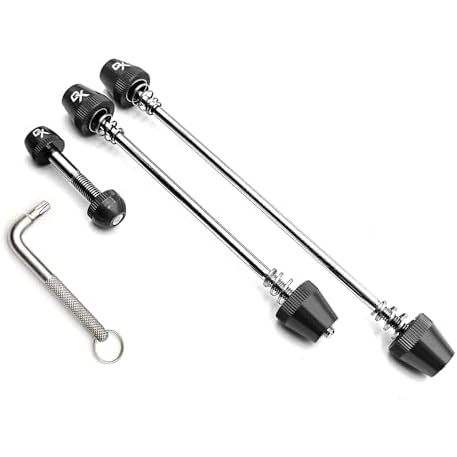 Noir avec boulon de tige de selle