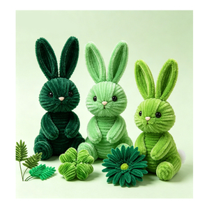 DIY Educational <b>Craft</b> Kit Velvet Fuzzy <b>Wire</b> Material For Creative Classroom Projects And Decorative Fuzzy <b>Wire</b> Flower Bouquets - Product Image 3