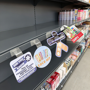 Présentoirs de Comptoir en PVC Personnalisés et Durables pour Supermarchés et Épiceries – Échantillons Gratuits - Product Image 1
