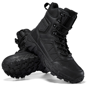 Ingrosso Autunno di ultima progettazione campeggio arrampicata stile escursionismo calzature da esterno antiscivolo resistente leggero <span class=keywords><strong>tattico</strong></span> stivali da uomo - Product Image 1