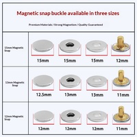 Kancing Magnetik Kuat Tak Terlihat Tersembunyi Grosir Aksesoris Tas Pakaian Logam Cina