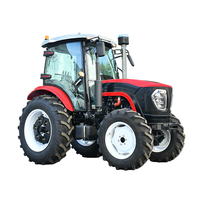 Allradgetriebener Mini-Landwirtschaftstraktor mit Weichai-Dieselmotor 50-70 PS Kompakt für Feldarbeiten und Ländliche Landwirtschaft