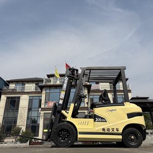 סין הסיטונאי epa 5 טון מלגזה חשמלי הידראולי הרמה 4 גלגל כונן מלגזה כל שטח מלגזה חשמלי מלגזה + - Product Image 4