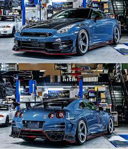 Kit de carrocería de estilo top-<span class=keywords><strong>seret</strong></span> 2024 para Nissan GTR R35, parachoques delantero, labio delantero, lámpara LED, parachoques trasero, faldón lateral, Alerón, Kit de carrocería ancha - Product Image 2