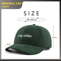 Nouvelle Tendance Casquette de Baseball en Daim Personnalisée avec Logo Brodé Plat Couleur Unie Qualité Supérieure 6 Panneaux Chapeau de Sport