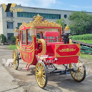 Carruaje de caballos rentable para bodas Carruaje de caballos eléctrico único para el Festival de Navidad - Product Image 2