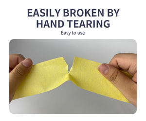 Ruban de masquage en papier crépon haute température, résistant aux intempéries, rouleau jumbo pour peintre, ruban d'emballage inscriptible - Product Image 2