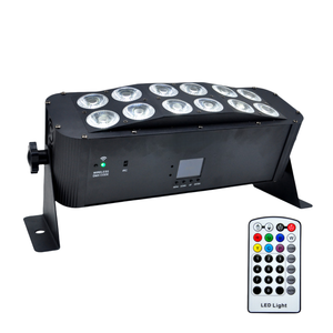 China Groothandel Batterij Aangedreven Par Licht 12X18W Rgbwa + Uv 6in1 Led <span class=keywords><strong>Dmx</strong></span> Draadloze Batterij Bruiloft Uplight Voor Stage Party Disco - Product Image 6