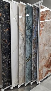 High Gloss Uv <strong>Wall</strong> Panel Board Marble <strong>Sheet</strong> 1220*2800mm Uv Panel Restaurant Decoration Flexible Water Proof <strong>Wall</strong> <strong>Tile</strong> - Product Image 6