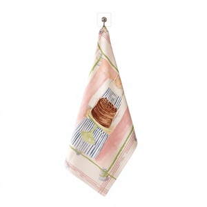Cotton Tea <b>Towel</b> <b>Kitchen</b> Cleaning Printed <b>Towel</b> for Bakery Home Use - Product Image 1