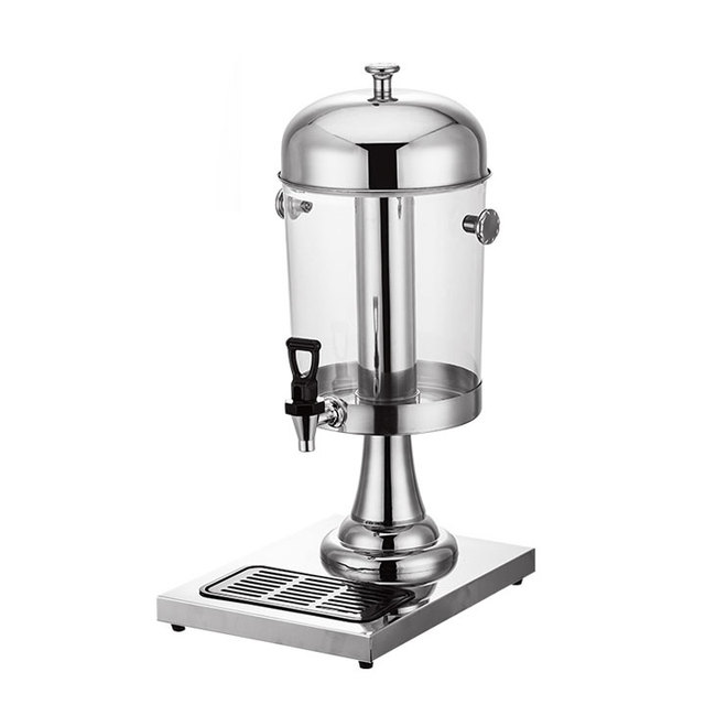 YITIAN Food Grade Hotel Restaurant 8 16 24L Stainless Steel Single Double Triple Head Cold Buffet Drink Beverage Dispenser