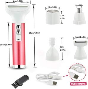 Tondeuse Électrique Intime Femme Étanche IPX6 pour Maillot de Bain et Zones Personnelles – Rasoir Corporel Domestique - Product Image 2