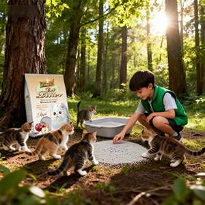 ดงไนเพ็ทส์ ทรายแมวแบบย่อยสลายได้ ขนาด 8 กก. ปลอดภัยต่อสิ่งแวดล้อม ดูดซับดีเยี่ยม ควบคุมกลิ่น 99% ปราศจากฝุ่น จับตัวเป็นก้อนเร็ว สีขาวและสีเทา - Product Image 1