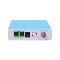 Récepteur optique WDM 10 Gigabit FTTH CATV AGC 47-1002MHz 86dBuV SC/APC en alliage d'aluminium HZY-0404AWD