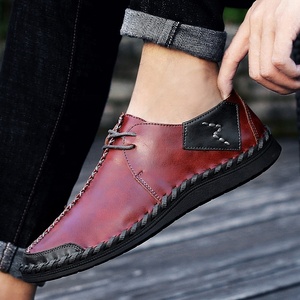 <span class=keywords><strong>Comode</strong></span> Scarpe da Guida in Pelle per Uomo, <span class=keywords><strong>Calzature</strong></span> <span class=keywords><strong>Morbide</strong></span> alla Moda in Taglie Grandi, Scarpe in Pelle per il Tempo Libero - Product Image 4