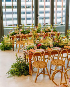 เก้าอี้หวายเด็กทำมือ พร้อมคุณสมบัติด้านความปลอดภัย ดีไซน์ทันสมัย สำหรับใช้งานกลางแจ้งและในห้องนั่งเล่น เหมาะสำหรับงานวันเกิด ให้เช่าและตกแต่ง - Product Image 4