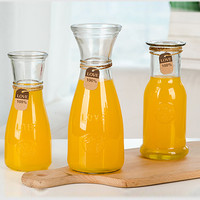 350ml 500ml clair Gglass vin rouge, eau, boisson carafe whisky carafe bouteille de vin pour la maison et le bureau avec le logo personnalisé