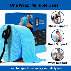 ORI-POWER Bande <span class=keywords><strong>tubulaire</strong></span> élastique jetable haute élasticité pour pansement des plaies, <span class=keywords><strong>bras</strong></span>, poignet, mollet, cuisse - Product Image 4