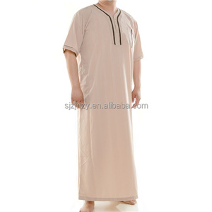 Ropa islámica de alta calidad, vestido musulmán Thobe Dubai, Jubbah, Panjabi, <span class=keywords><strong>Galabiya</strong></span>, Jilbaba, Abaya, Dubai - Product Image 4