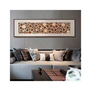 Phoera — cadre en bois 3D vertical, décoration murale, art, décoration d'intérieur, automne en bambou - Product Image 1