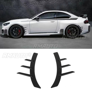 ชุดแต่งขอบล้อหน้า-หลังสีดำเงา ครอบบังโคลนสีดำเงา สำหรับ BMW M2 G87 2023 แต่งรถ - Product Image 1