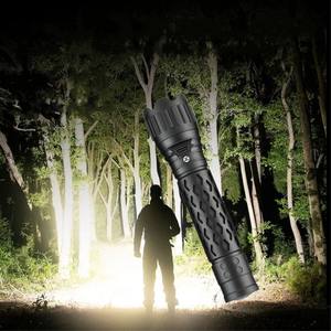 5 Вт светодиодный фонарик USB светодиодный фонарик высокояркий перезаряжаемый ручной прожектор фонарик - Product Image 1