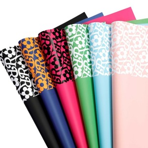 Nuevo Papel de Regalo de Flores de la Marca Yuyin Tide, Recubierto de PVC, Doble Cara, Reciclable, Impermeable, con Diseño de Perlas, 20 Paquetes al por Mayor - Product Image 2