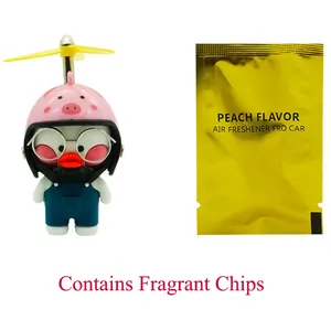 Auto libellula piccola anatra gialla ornamento aromaterapia deodorante per ambienti odore nello styling Auto deodorante per ventilazione Para Auto - Product Image 6