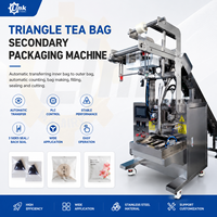 Machine d'emballage professionnelle pour sachets triangulaires et enveloppes, idéale pour le remplissage de sachets de thé