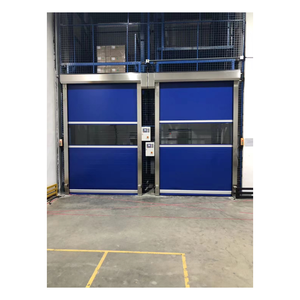 Mới nhanh chóng hành động cửa tự động tốc độ cao nhanh chóng cuộn lên cửa phòng rửa xe PVC cửa tốc độ cao - Product Image 1