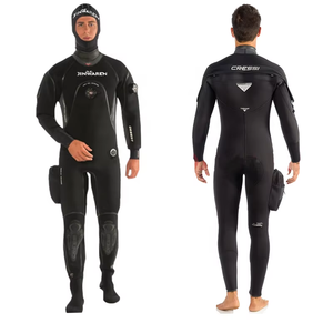 ชุดเล่นเซิร์ฟนีโอพรีนนีโอพรีนชุดดำน้ำชุดเล่นกระดานโต้คลื่นนีโอพรีนขนาด7มม. สำหรับผู้หญิงผู้ชาย - Product Image 4