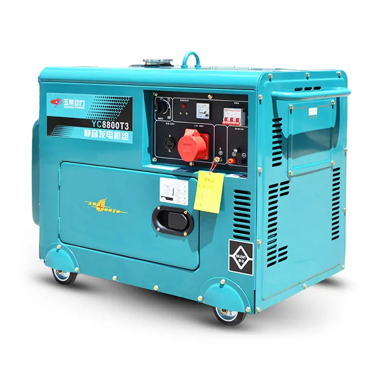 Hoge Kwaliteit Diesel Genererende 34kva Stille Yuchai Generator Set Standby 30kw Diesel Generator Set