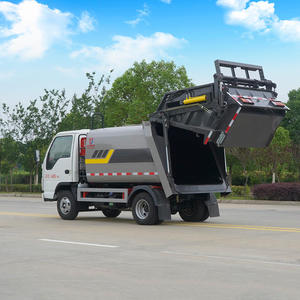 Customizable Compression Garbage Truck Garbage <strong>Bin</strong> 5-50 CBM <strong>Compactor</strong> with 4x2 Drive Automatic Transmission Engine &amp; Motor - Product Image 2