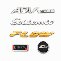 Autocollant d'emblème de voiture 3D en PVC pour la décoration extérieure de la carrosserie, vinyle imperméable et durable, autocollant automobile, accessoires de voiture
