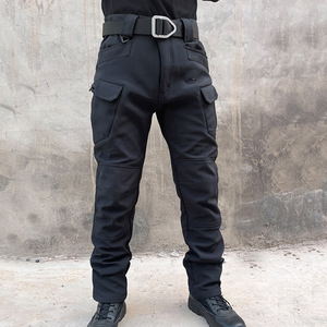 <span class=keywords><strong>Pantalon</strong></span> d'<span class=keywords><strong>été</strong></span> IX7 pour homme, <span class=keywords><strong>pantalon</strong></span> tactique softshell, <span class=keywords><strong>pantalon</strong></span> décontracté en polaire chaud, salopette épaisse à capuche pour la montagne - Product Image 5