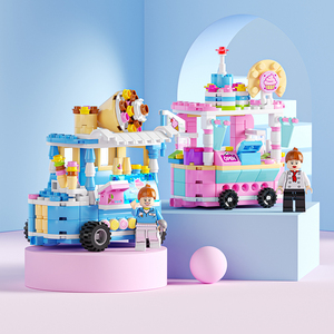 Jouets de construction pour enfants, <span class=keywords><strong>maison</strong></span> de ville à prix raisonnable, jouets de construction pour enfants, blocs et jouets de construction de modèles - Product Image 5