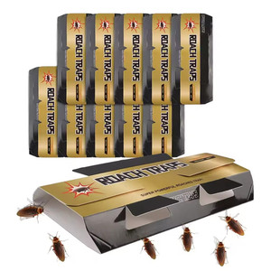 Trampas Discretas para Cucarachas de Interior / Casas Adhesivas para Cucarachas Fáciles de Usar / Control de Plagas sin Olor para el Hogar - Product Image 1