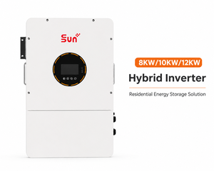 อินเวอร์เตอร์พลังงานแสงอาทิตย์แบบไฮบริด Sunplus SUN-8/10/12K-UP 12KW ระบบเฟสเดียว/สามเฟส 120/240V ระบบ Dual MPPT ประสิทธิภาพ 99.9% รับประกัน 5 ปี - Product Image 1